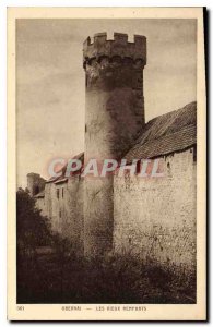 Old Postcard Obernai Les Vieux Remparts