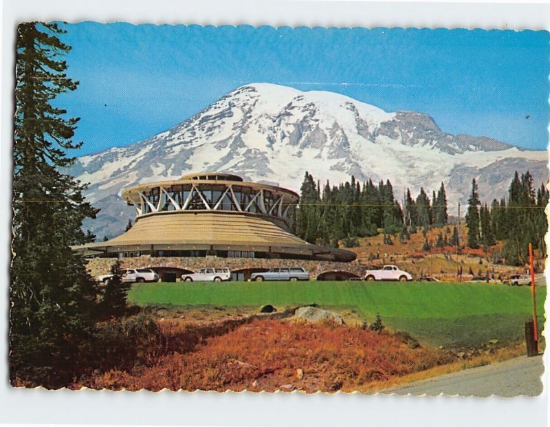 Postcard Visitor Center at Mt. Rainier National Park, Washington