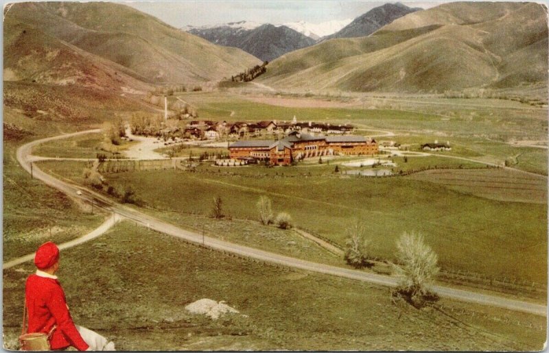 Sun Valley ID Idaho Union Oil Advertising Unused Postcard G26