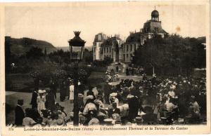 CPA LONS-le-SAUNIER - l'Etablissement Thermal et la Terrasse du Casino (211913)