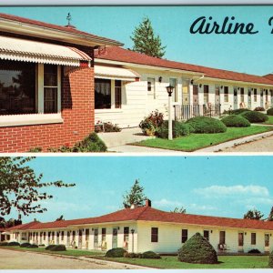 c1950s Waterloo, IA Airline Highway Motel 20 57 Bill Wittkowski Cedar Falls A210