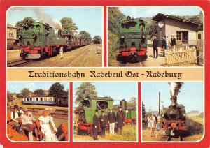 GermanyTraditionsbahn Radebeul Ost Radeburg Train Multi-view postcard