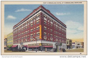 Maryland Cumberland Fort Cumberland Hotel