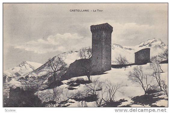 CASTELLANE, La Tour, Alpes de Haute Provence, France, 00-10s