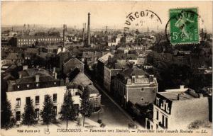 CPA TOURCOING - Panorama vers ROUBAIX - Panoramic view fowards ROUBAIX (513014)