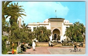 EL BIAR Kennedy Square Town Hall ALGERIA Postcard