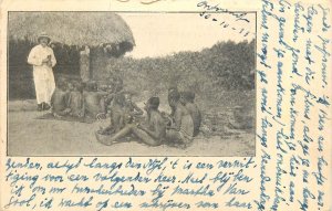 Belgian Congo Dominican missionary priest ethnic children types c.1913