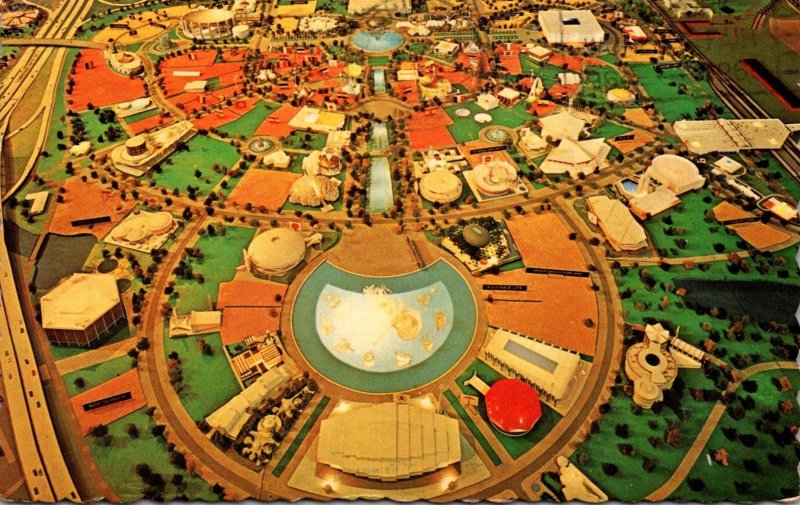 New York World's Fair 1964-1965 Aerial View