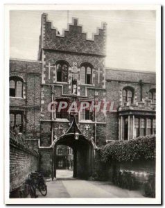 Postcard Modern Gatewtay Cambridge Jesus College Cambridge