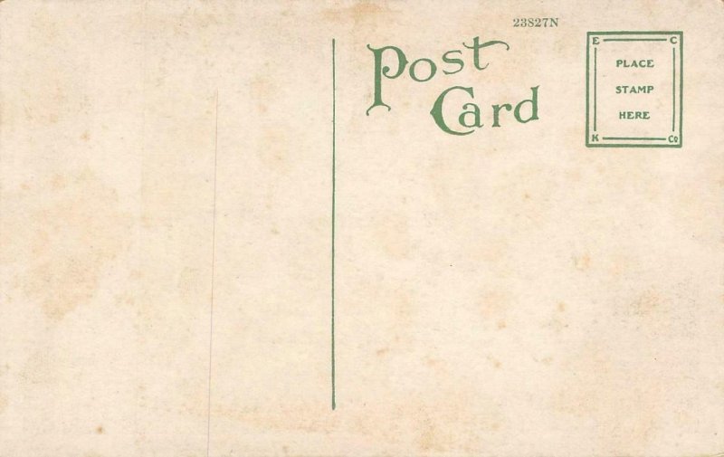 ILLINOIS CENTRAL STATION New Orleans, LA Railroad Depot c1920s Vintage Postcard