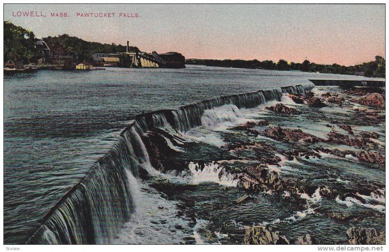 Scenic view,  Pawtucket Falls,  Lowell,  Massachusetts,   00-10s