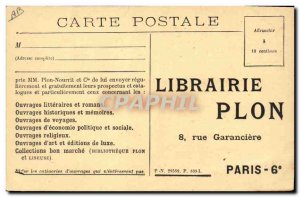 Old Postcard Printing Plon Advertisement Workshops composition & # 39impressi...