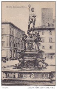 Fontana Del Nettuno, Bologna (Emilia-Romagna), Italy, 1900-1910s