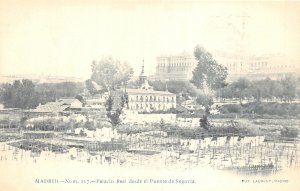 Lot 56 spain madrid royal palace from the bridge of segovia