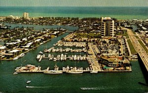 Florida Fort Lauderdale Aerial View Pier 66 Hotel and Marina