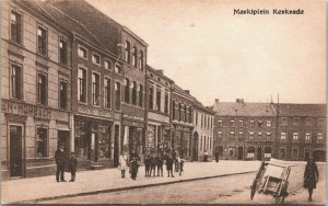 Netherlands Kerkrade Marktplein Vintage Postcard 04.08