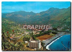 Modern Postcard Madeira Vista Geral da Baia Machico