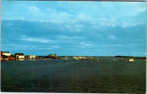 Postcard PANORAMIC SCENE Kennebunkport Maine ME AL9993