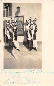 J3/ Sioux Falls South Dakota Postcard RPPC '26 McDonald Orchestra Clown172