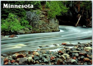 Postcard - The Temperance River - Minnesota