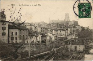 CPA ALBI La Cathedrale et la Vieil Albi (1087403)