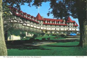 The Algonquin St. Andrews by the Sea NB New Brunswick Passamaquoddy Postcard D9