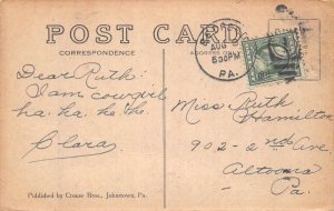 Bedford Springs Pennsylvania Bath House Vintage Postcard AA100242