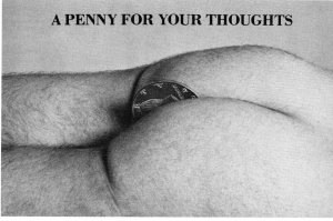 A Penny For Your Thoughts The American Postcard Co. 1981 Coin in ...