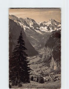 Postcard Lauterbrunnental, Lauterbrunnen, Switzerland