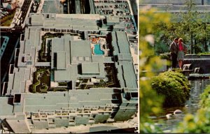 Canada Montreal Hotel Bonaventure Penthouse Garden Hotel