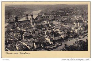 Passau von Oberhaus , Germany , PU-1934