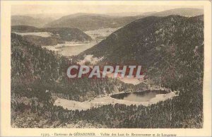 Old Postcard Around Gerardmer Valley of Lacss Retournemer and Longemer