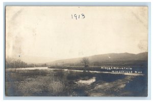 1913 Middle Mountain Moorefield West Virginia WV RPPC Photo Antique Postcard 