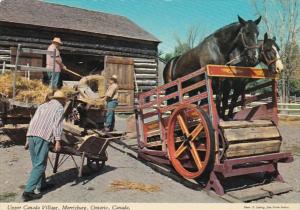 Canada Ontario Morrisburg Farm Scene Upper Canada Village