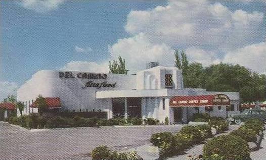 Texas El Paso Del Camino Coffee Shop Del Camino Courts