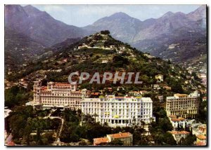 Modern Postcard The Wonderful sites the French Riviera Menton Hill of the Ann...