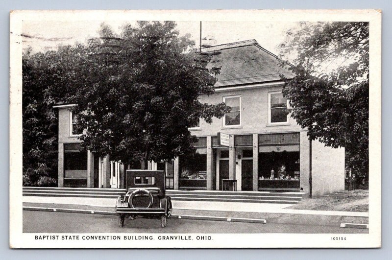 J92/ Granville Ohio Postcard c1931 Baptist State Convention Building  250