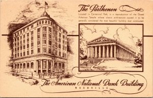 PC The Parthenon American National Bank Building Nashville Tennessee~135123