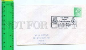 419368 UK 1975 year GOLF 104th Championship Carnoustie Angus COVER