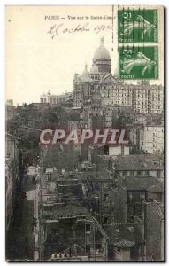 Paris Old Postcard View of the Sacred Heart Montmartre