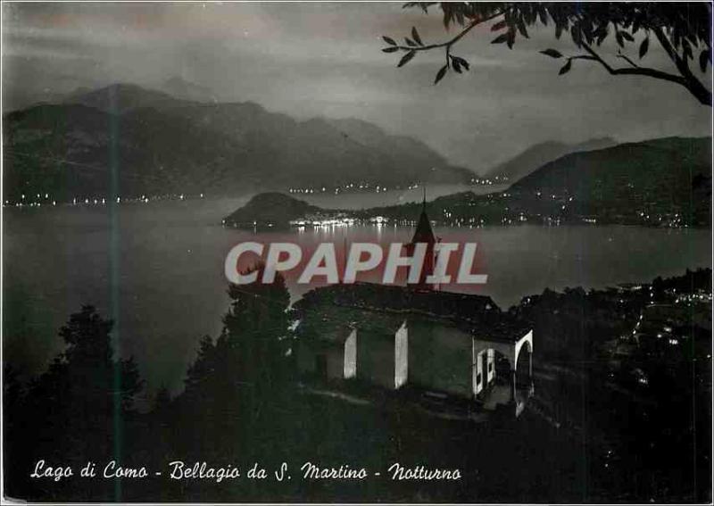 CPM Bellagio di S. Martino - Notturno Lago di Como