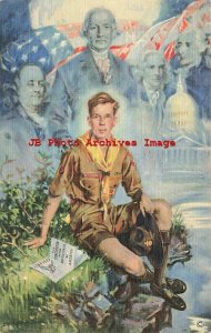 Howard Chandler Christy, Curt Teich, Boy Scout, Jamboree, Presidents