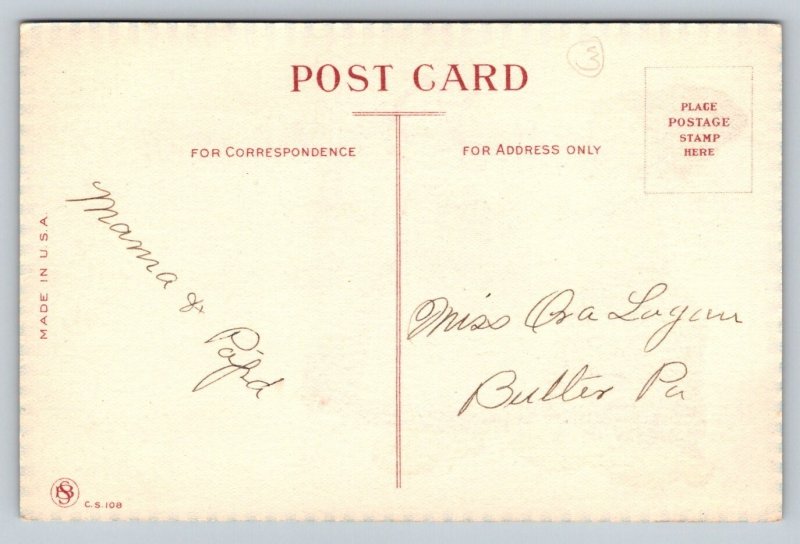 Dutch Kids   Romance Couple  Postcard