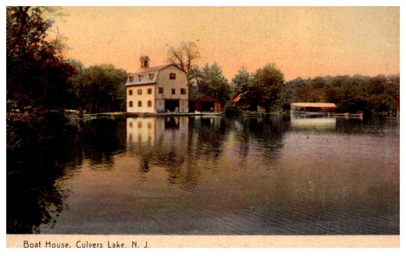 New Jersey  Culvers Lake , Boat House