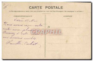 Old Postcard Bank Caisse d & # 39Epargne Voiron (TOILEE map)