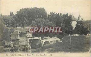 CPA Vernonnet le Vieux Pont et les Tourelles