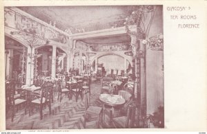 FLORENCE, Toscana, Italy, 1900-10s; Giacosa's Tea Room