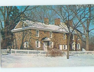 Pre-1980 THOMPSON NEELY HOUSE Washington Crossing Park Upper Makefield PA G0621