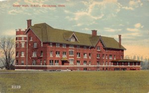 Oxley Hall Ohio State University Columbus Ohio 1910c postcard