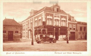 Netherlands Gorinchem Melkpad Hotel Metropole Vintage Postcard 07.78